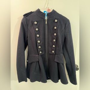 BCBG navy blue jacket